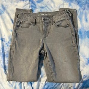 Old Navy Grey 2 Mid Rise Jeans